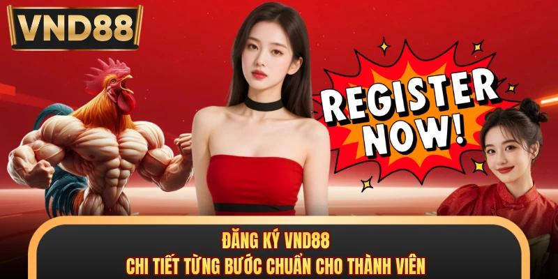 Đăng Ký VND88 - Chi Tiết Từng Bước Chuẩn Cho Thành Viên