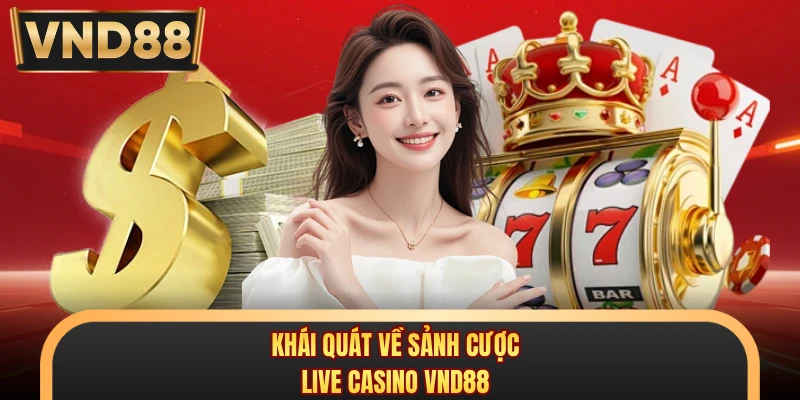 Khái quát về sảnh cược live casino VND88