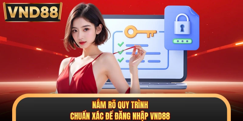 Nắm rõ quy trình chuẩn xác để đăng nhập VND88