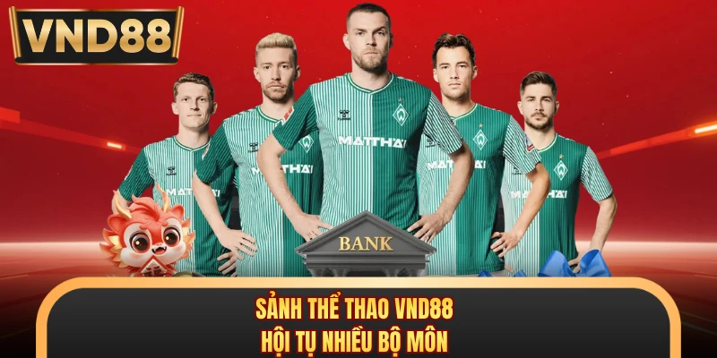 Sảnh thể thao VND88 hội tụ nhiều bộ môn
