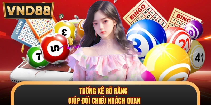 Thống kê rõ ràng giúp đối chiếu khách quan